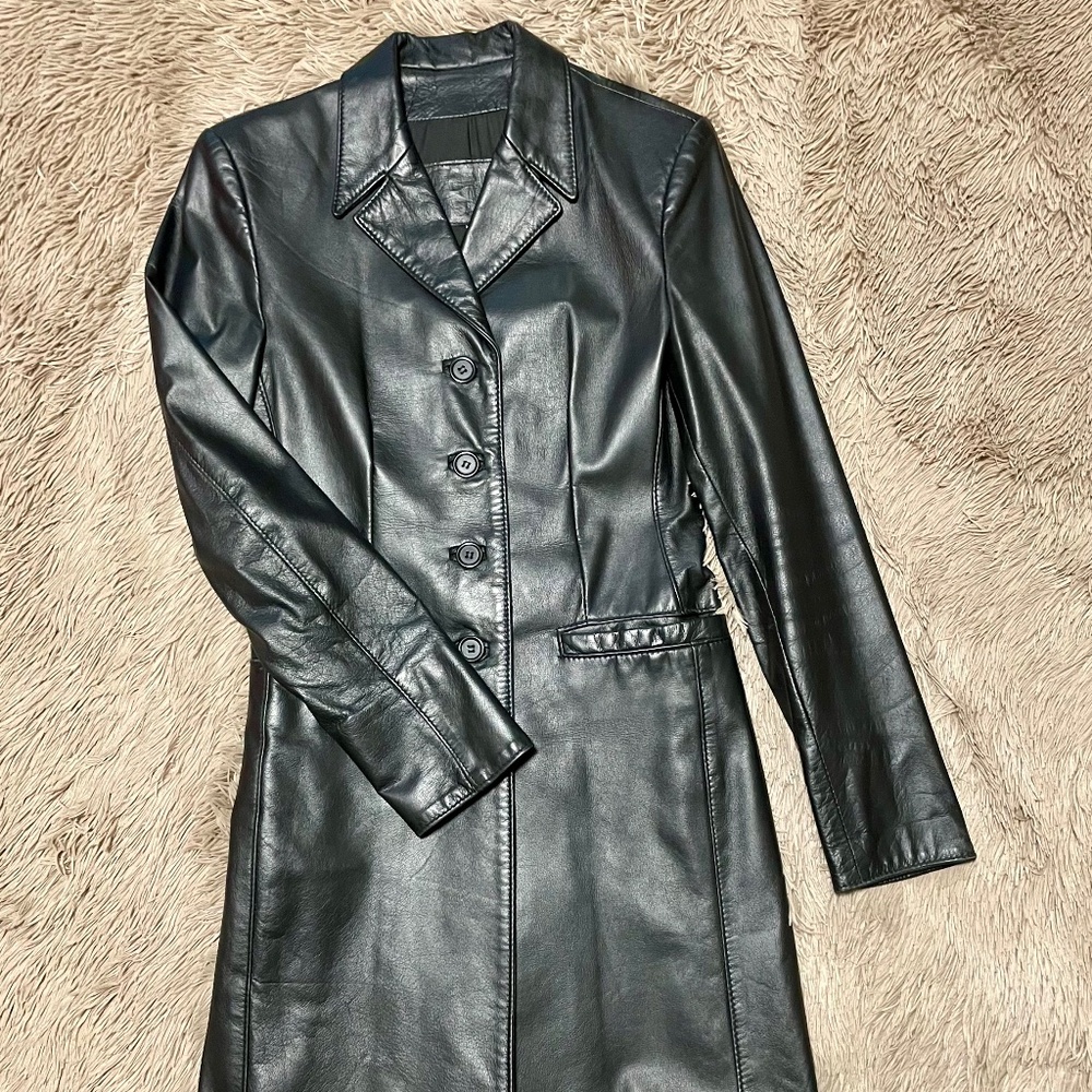Leather Coat